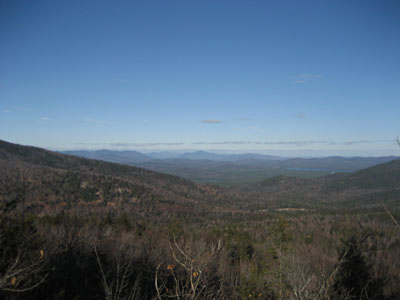 Looking at Kearsarge North Mountain from the Bayle Mountain summit - Click to enlarge