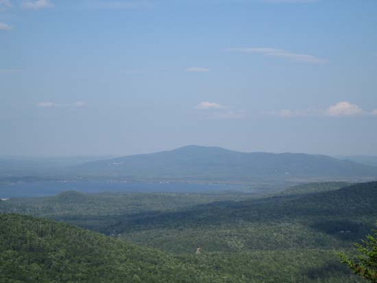 Looking at Ossipee Lake and Green Mountain from Bayle Mountain - Click to enlarge