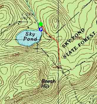 Topographic map of Beech Hill