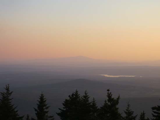 Mt. Kearsarge as seen from the Belknap Mountain fire tower - Click to enlarge