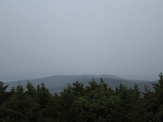 Looking toward Mt. Major from the Belknap Mountain fire tower - Click to enlarge