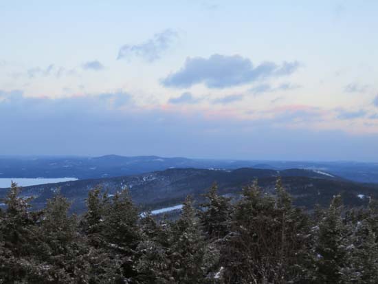 Looking toward Mt. Major from the Belknap Mountain fire tower - Click to enlarge
