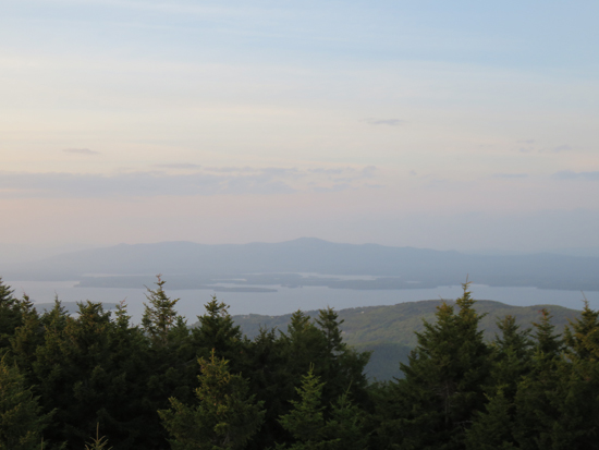 The Ossipee Range as seen from the Belknap Mountain fire tower - Click to enlarge