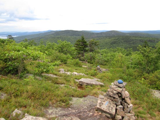 Looking down the upper Boulder Trail