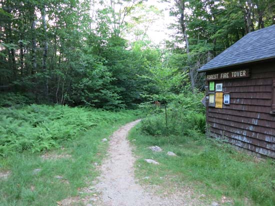 The Blue Trail trailhead