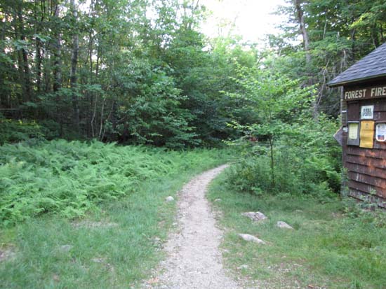 The Blue Trail trailhead
