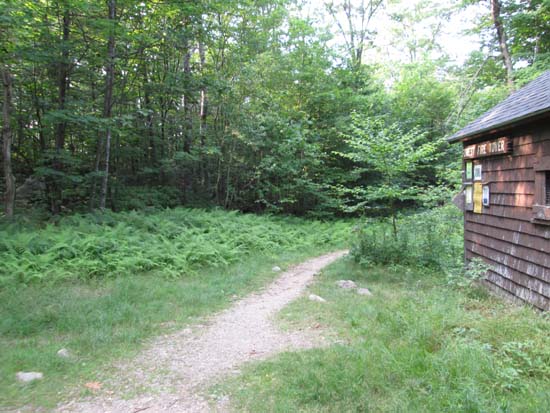 The Blue Trail trailhead