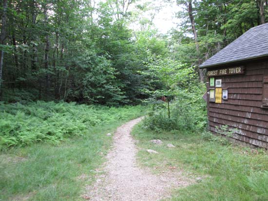 The Blue Trail trailhead