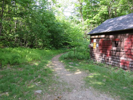 The Blue Trail trailhead