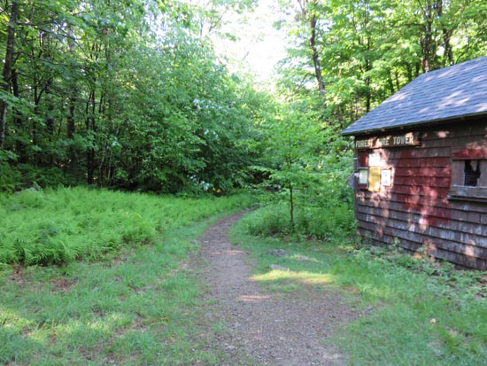 The Blue Trail trailhead