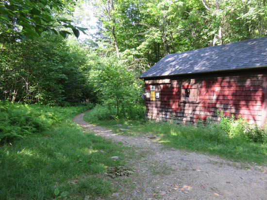 The Blue Trail trailhead