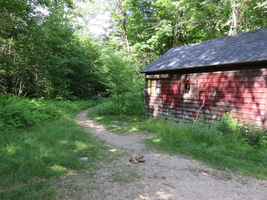 The Blue Trail trailhead