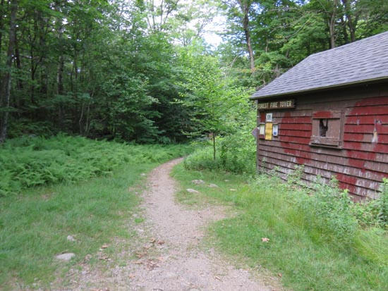 The Blue Trail trailhead