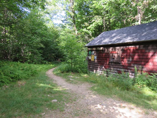 The Blue Trail trailhead