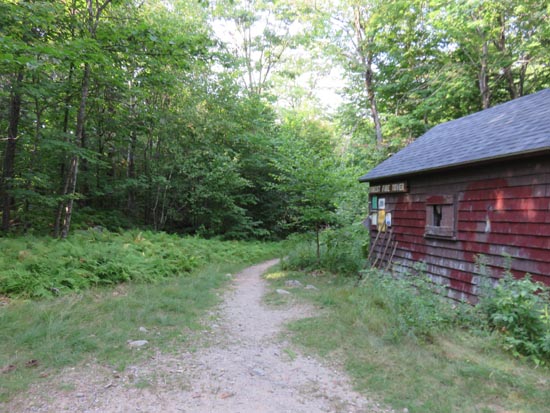 The Blue Trail trailhead