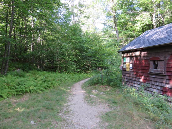 The Blue Trail trailhead