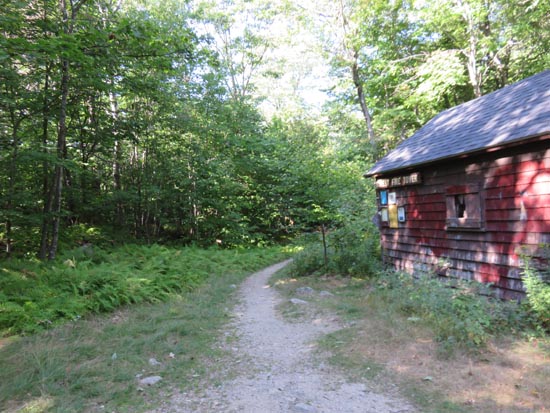 The Blue Trail trailhead