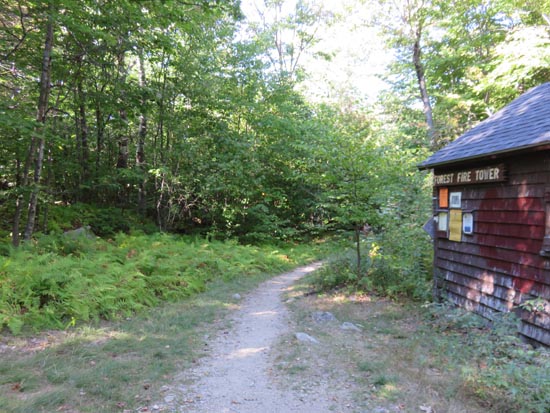 The Blue Trail trailhead