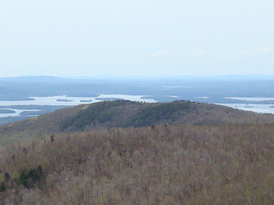 Big Ball Mountain as seen from Mt. Flagg