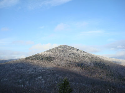 Looking at Black Snoot from the summit of Big Ball Mountain - Click to enlarge