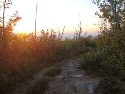 Looking down the Black Cap Connector