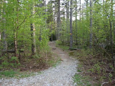 Black Cap Trail trailhead
