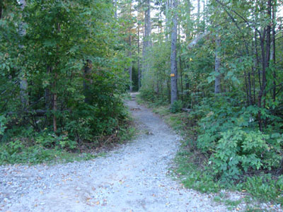 Black Cap Trail trailhead