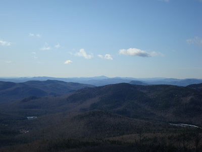 Looking at Mt. Kearsarge from near the summit of Black Mountain - Click to enlarge