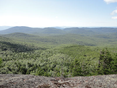 Looking at the Squam Range from Black Mountain - Click to enlarge