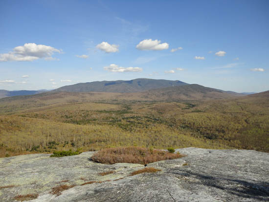 Looking at Mt. Moosilauke from the Black Mountain summit ledges - Click to enlarge