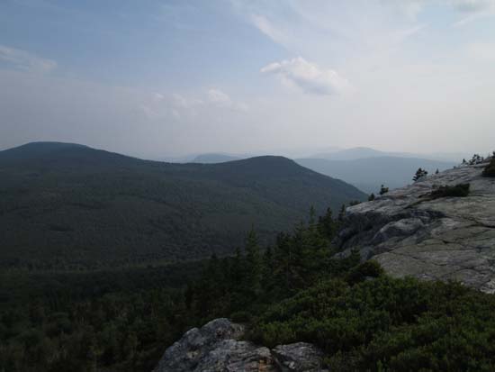 Looking south from the Black Mountain ledges - Click to enlarge