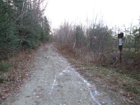 The Black Mountain Trail trailhead