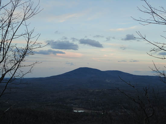 Mt. Kearsarge as seen from the overlook on Bog Mountain - Click to enlarge