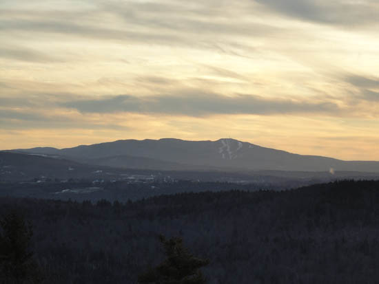 Mt. Sunapee as seen from the Bog Mountain ledges - Click to enlarge