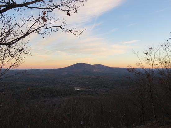 Mt. Kearsarge as seen from near the sumimt of Bog Mountain - Click to enlarge