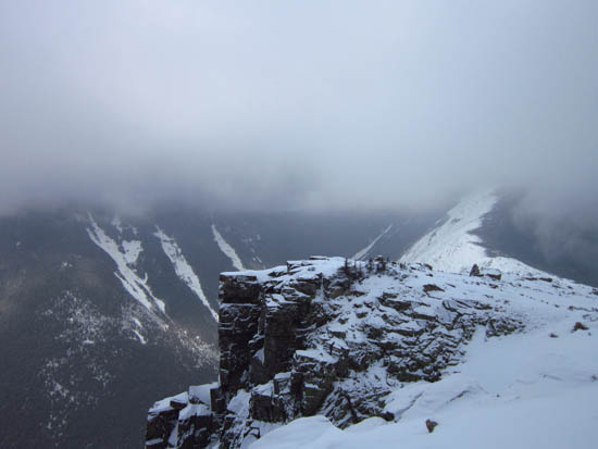 The Bondcliff cliffs - Click to enlarge