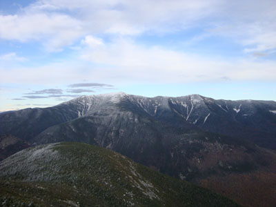 The Franconia Ridge as seen from the Cannon Mountain observation tower - Click to enlarge