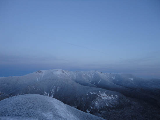 The Franconia Ridge as seen from the Cannon Mountain observation tower - Click to enlarge