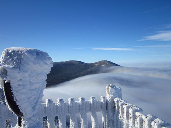 The Kinsmans as seen from the Cannon Mountain observation tower - Click to enlarge