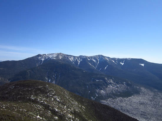 The Franconia Ridge as seen from Cannon - Click to enlarge