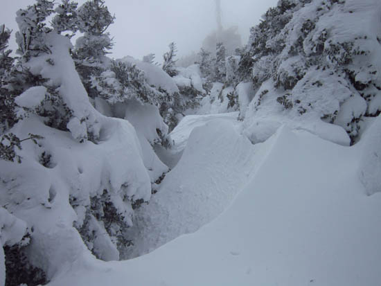 Major drifts on the Kinsman Ridge Trail