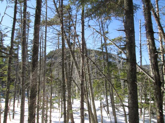 The Captain as seen from the col