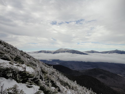 Looking at Mt. Washington from near the Carter Dome summit - Click to enlarge