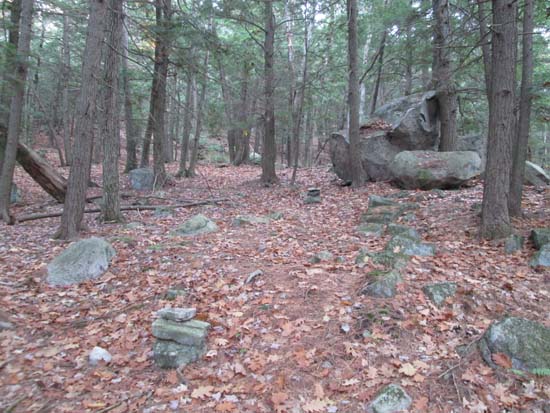 The path to Cedar Mountain