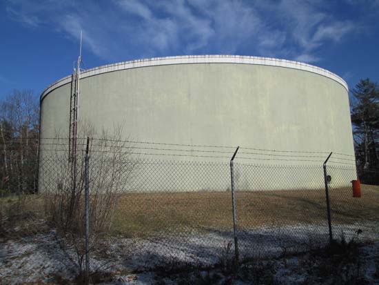 The Colburn Hill water tank