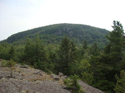 Looking at Cone Mountain from the northeastern subpeak