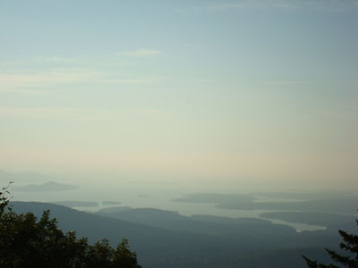 Looking west from the Copple Crown Mountain summit - Click to enlarge