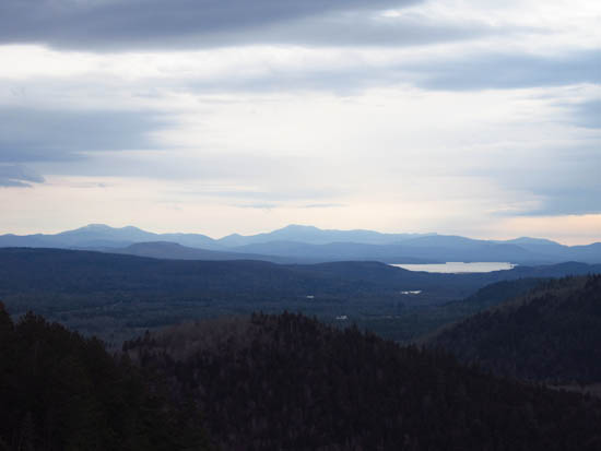 Looking south at Grafton Notch from Diamond Peak - Click to enlarge