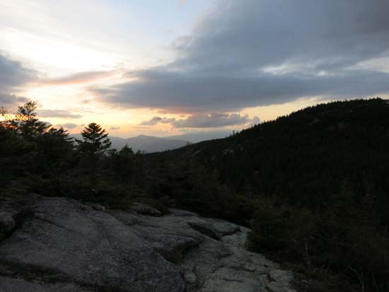 The Welch-Dickey Loop Trail between the peaks