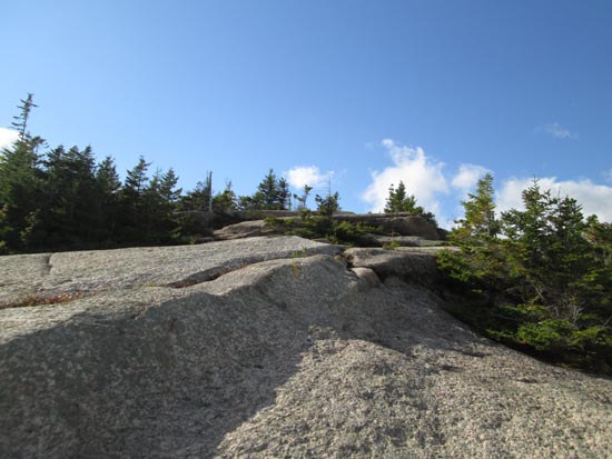 The Welch-Dickey Loop Trail between the peaks